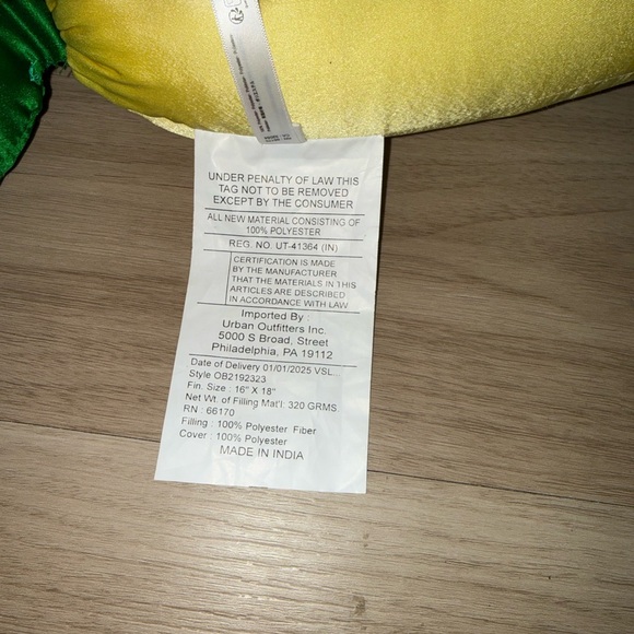 Urban Outfitters Yellow and Pink Tulip Pillows - Picture 5 of 5